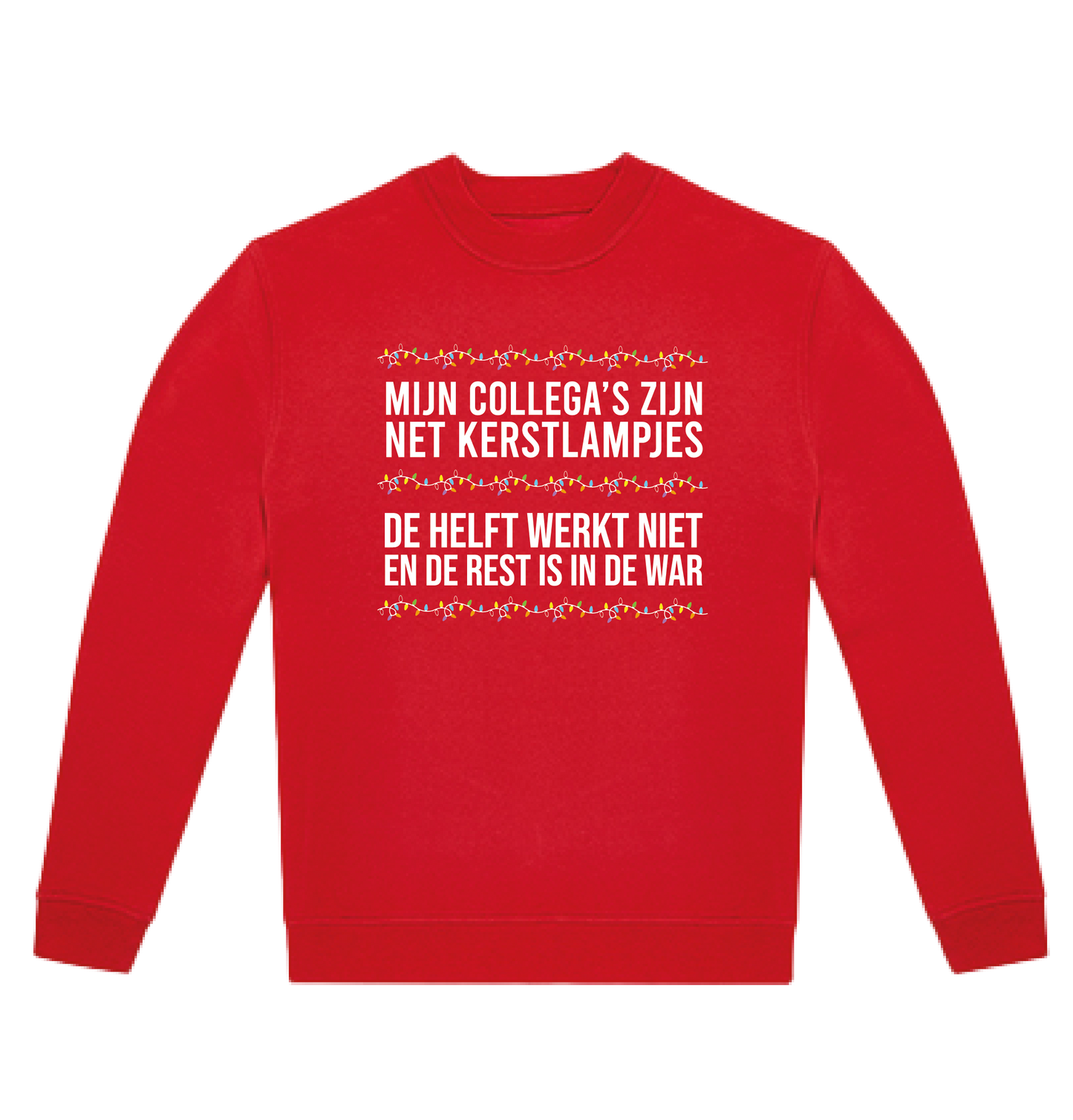 Sweater Collega's zijn net kerstlampjes
