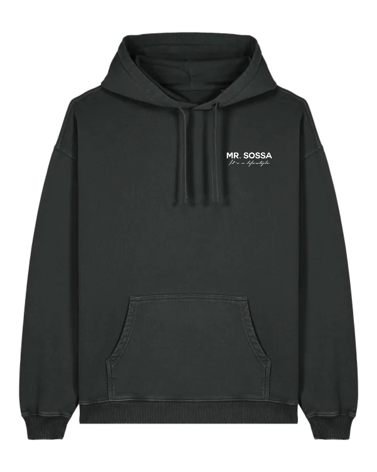 MrSossa logo Hoodie Black