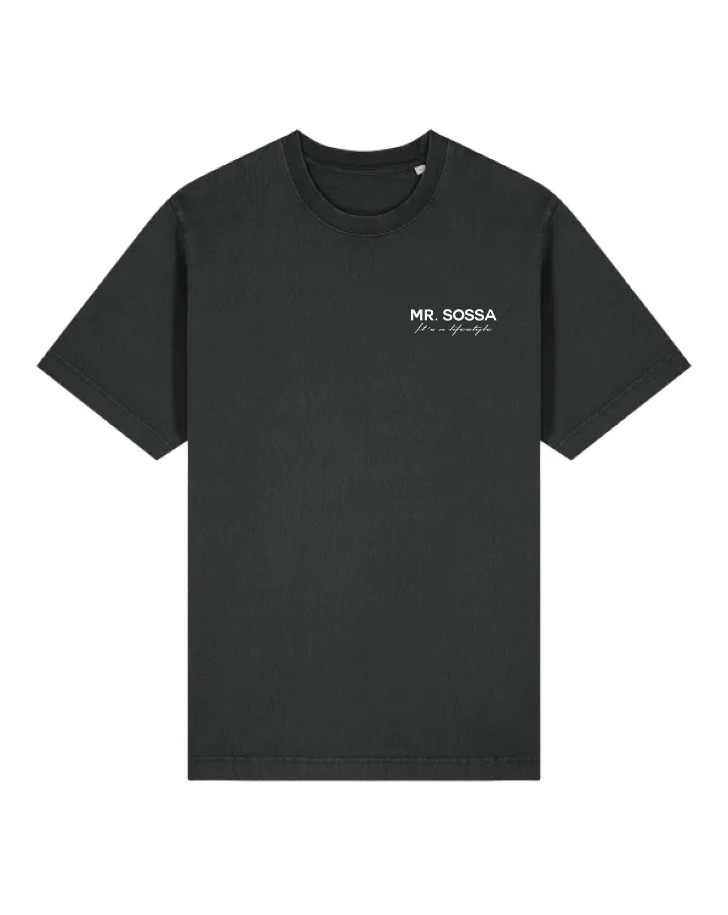 MrSossa logo Tee Black
