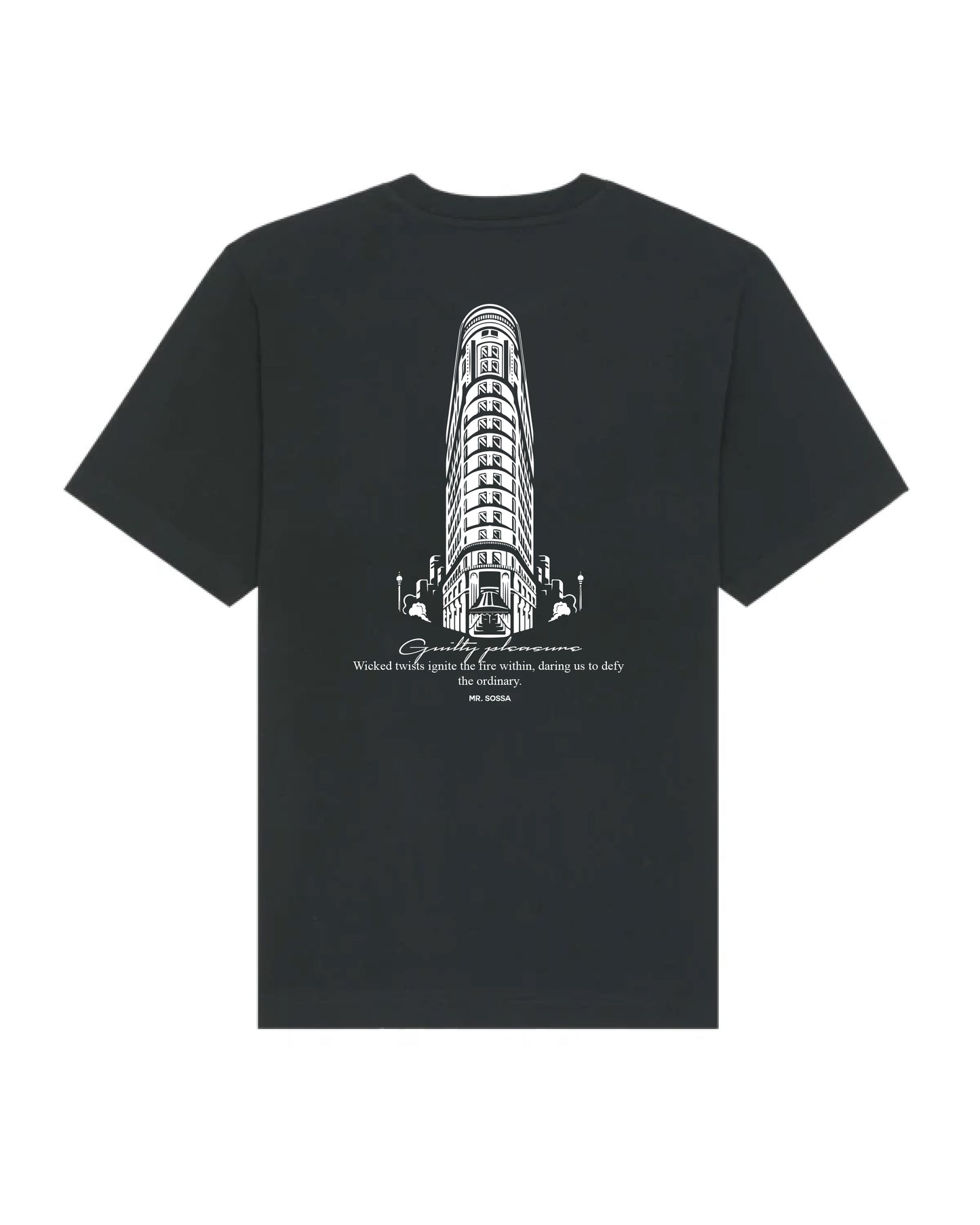 MrSossa Wicked Tower Tee Black