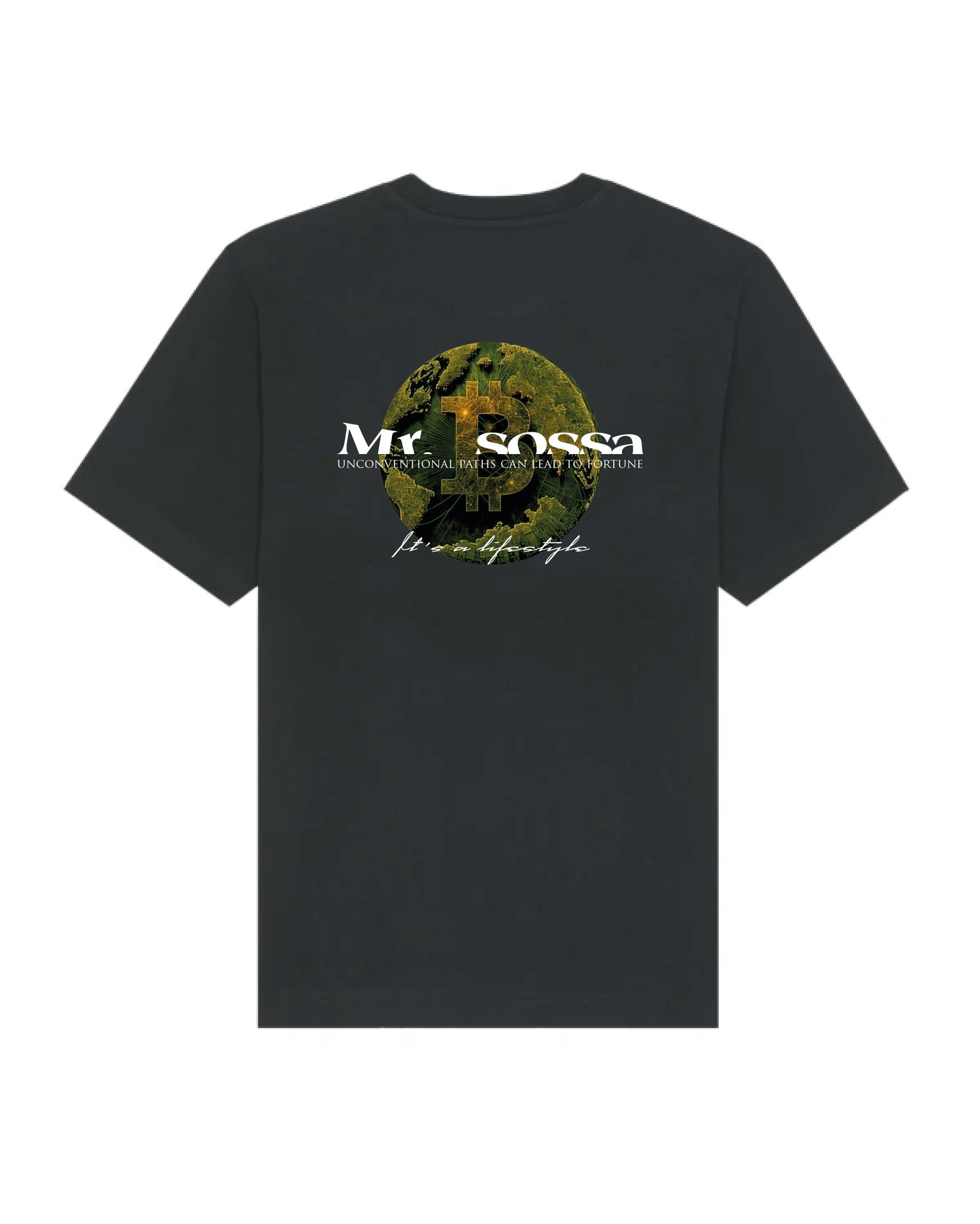 MrSossa Earth Tee Black