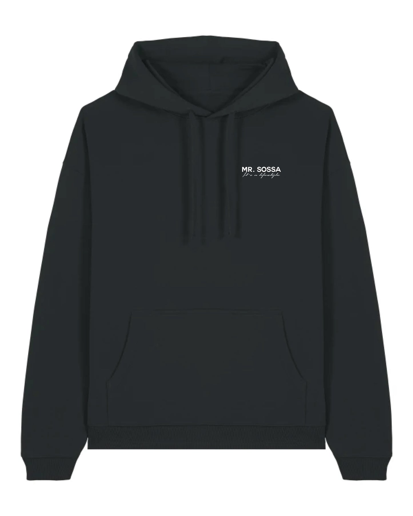 MrSossa The Rose Hoodie Black