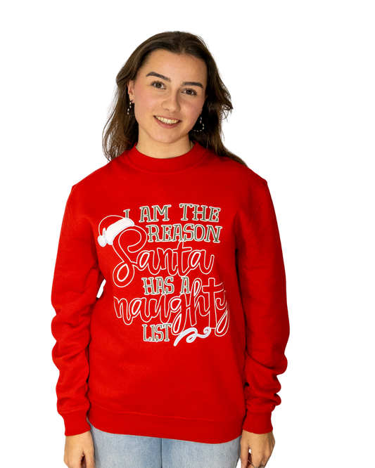 Sweater I'm the reason santa has a naughty list