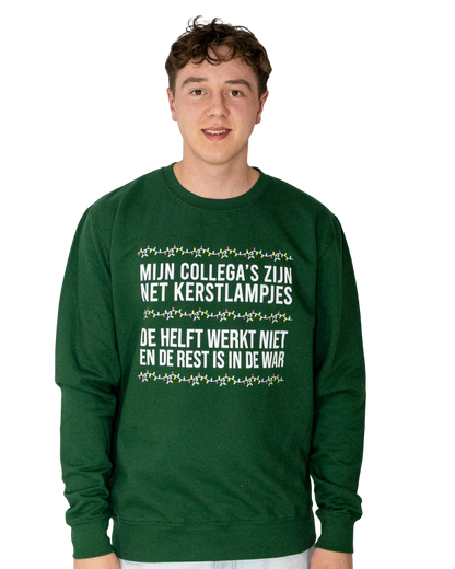Sweater Collega's zijn net kerstlampjes