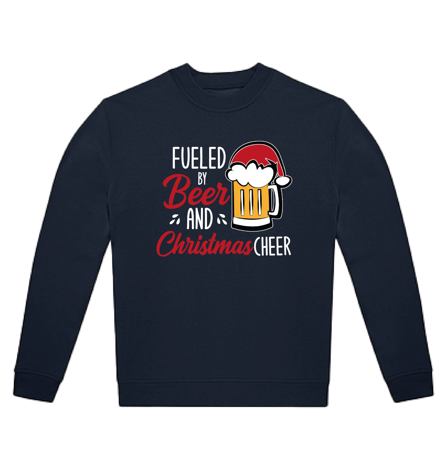 Sweater Fueled by beer an christmas cheer