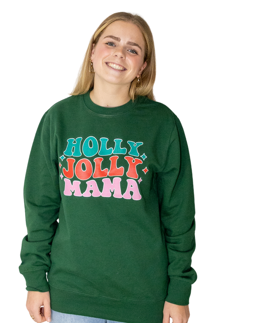 Sweater Holly Jolly Mama