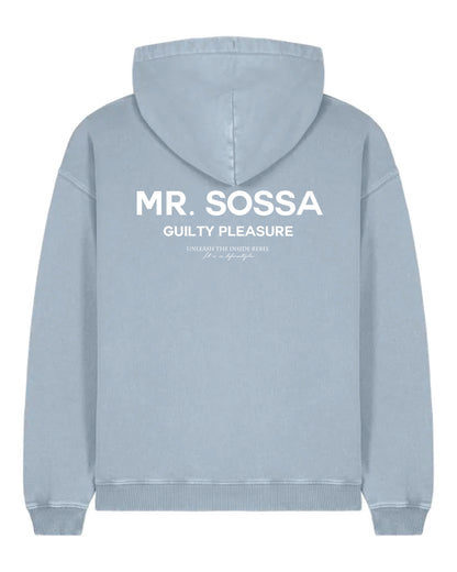 MrSossa logo Hoodie Blue Stone