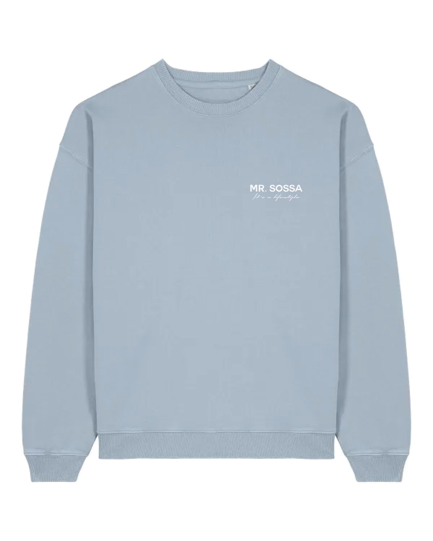 MrSossa logo Sweat Blue Stone