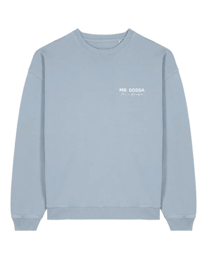 MrSossa logo Sweat Blue Stone