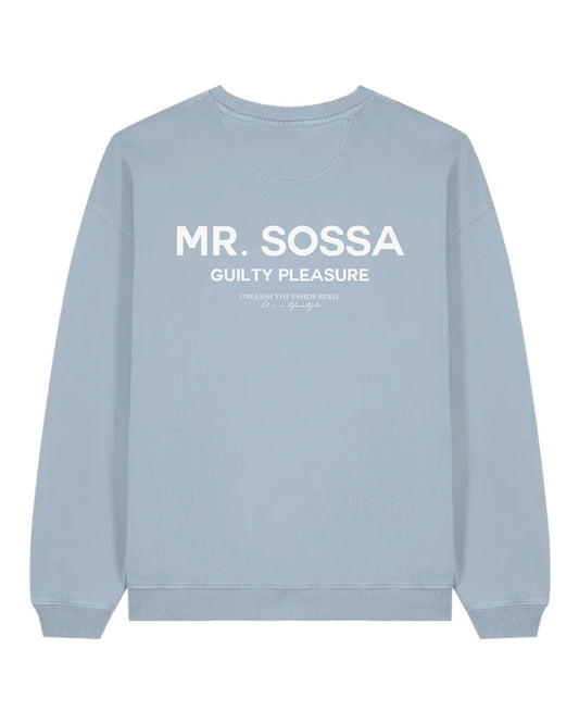 MrSossa logo Sweat Blue Stone