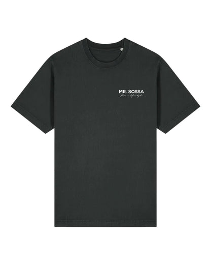 MrSossa  logo Tee Black