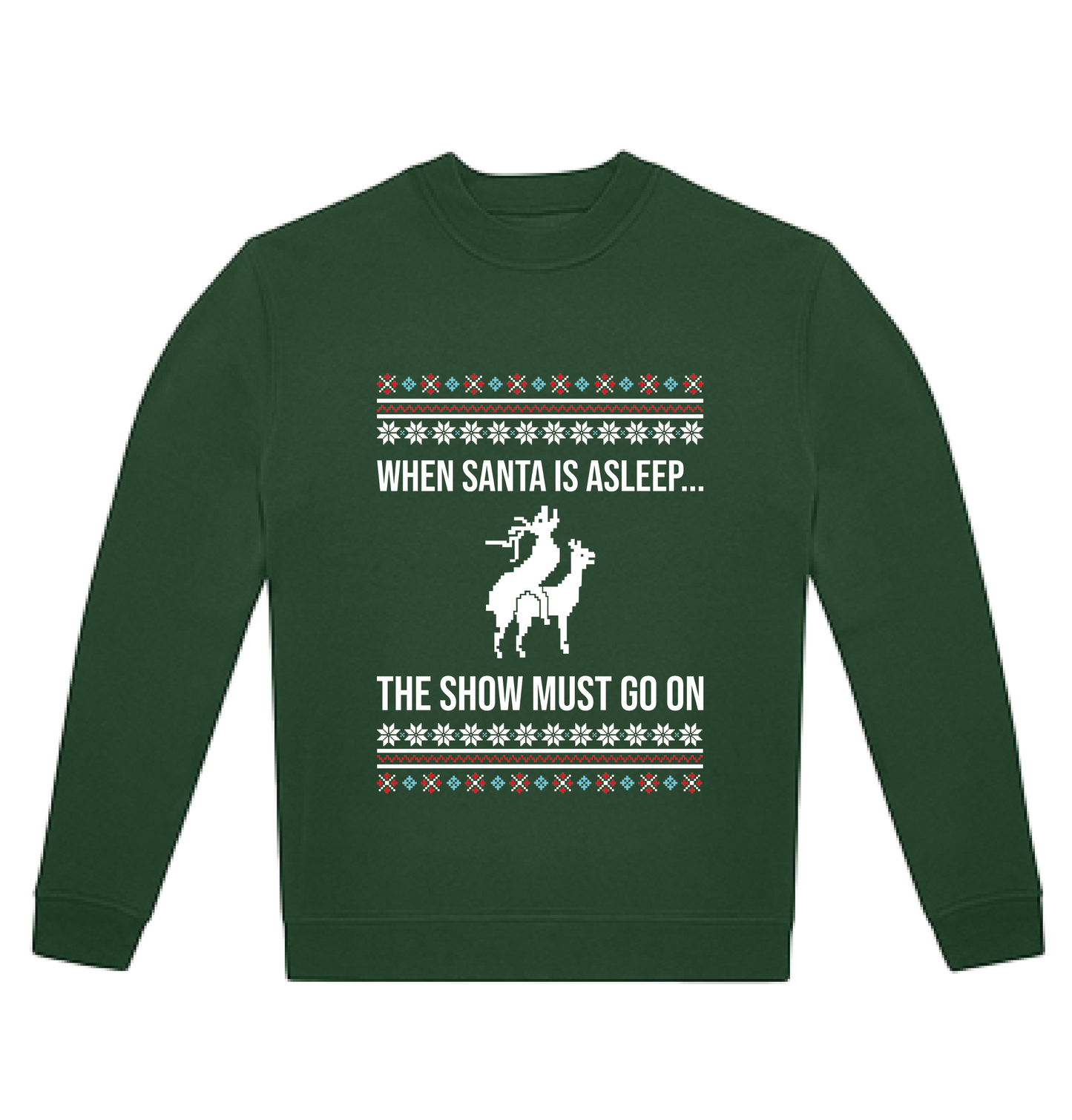 Sweater wenn santa is asleep