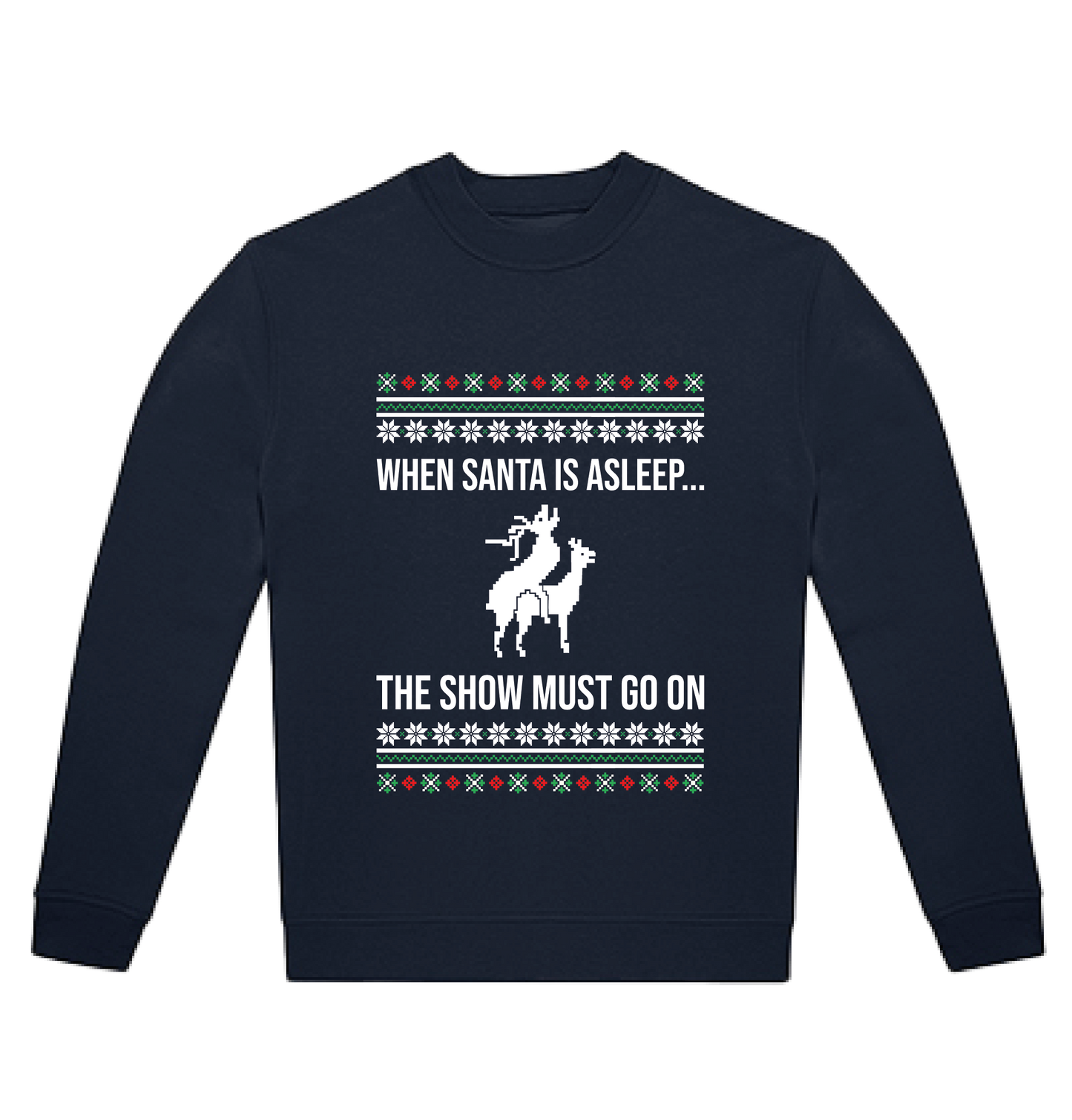 Sweater wenn santa is asleep