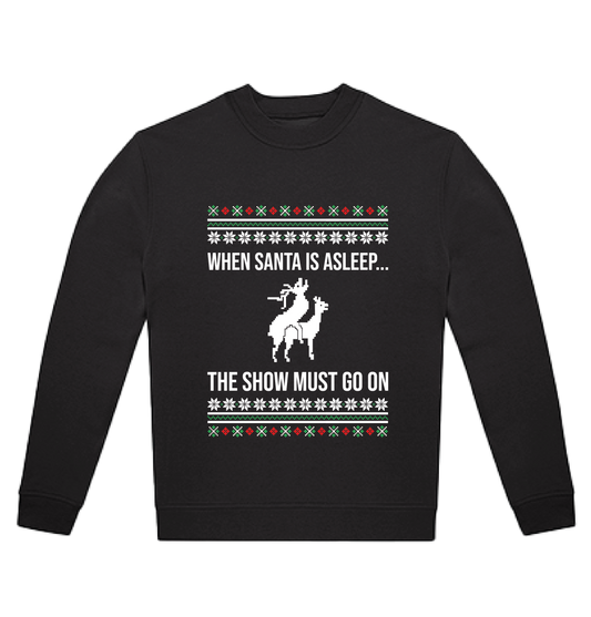 Sweater wenn santa is asleep