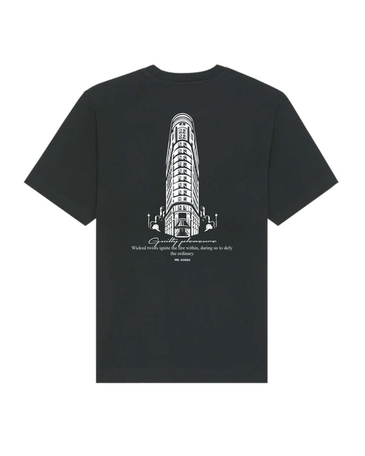 MrSossa  Wicked Tower Tee Black