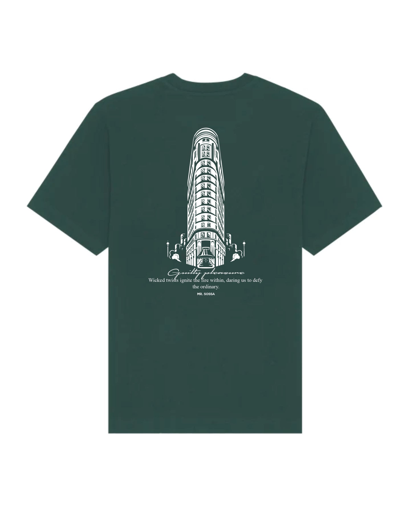 MrSossa  Wicked Tower Tee Glazed Green