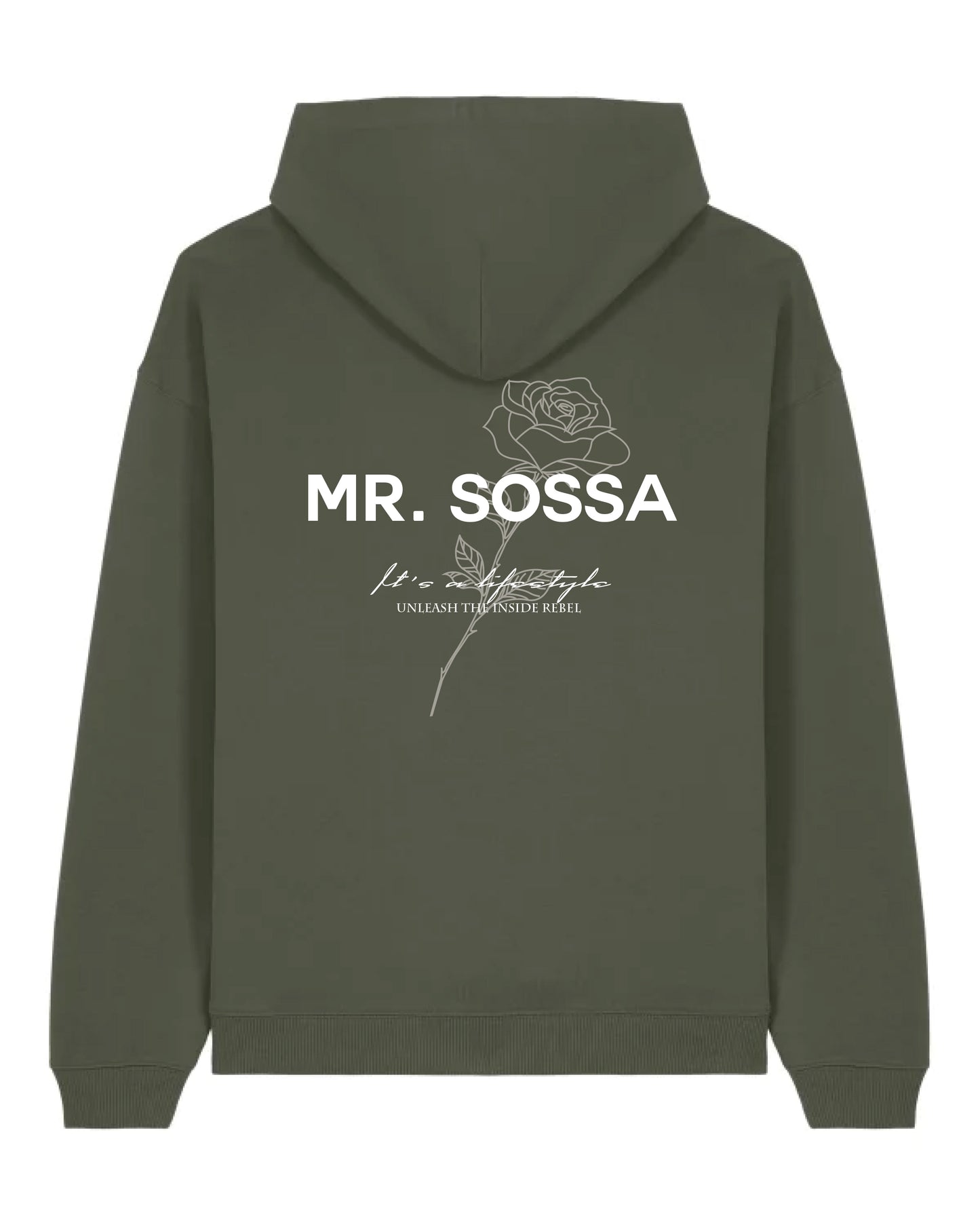 MrSossa The Rose Hoodie Khaki