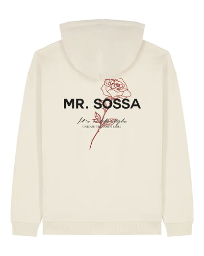 MrSossa The Rose Hoodie Natural Raw