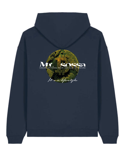 MrSossa Earth Hoodie Navy