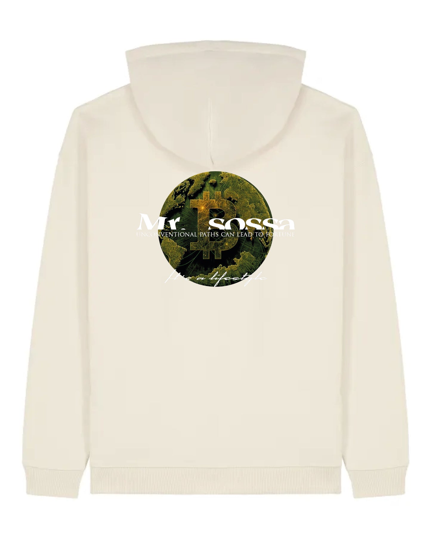 MrSossa Earth Hoodie Natural Raw