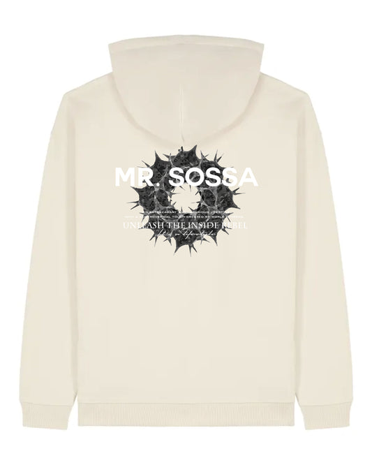 MrSossa Ninja Star Hoodie Natutal Raw