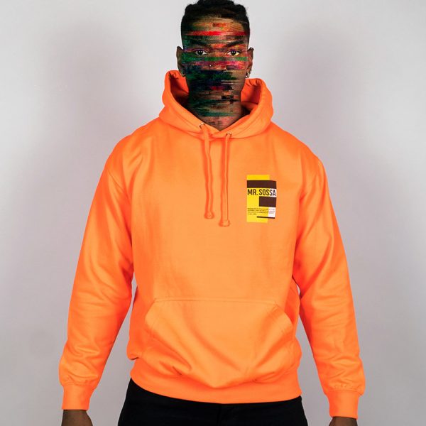 hoodie neon orange